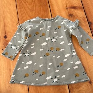 Long sleeve sweatshirt dress